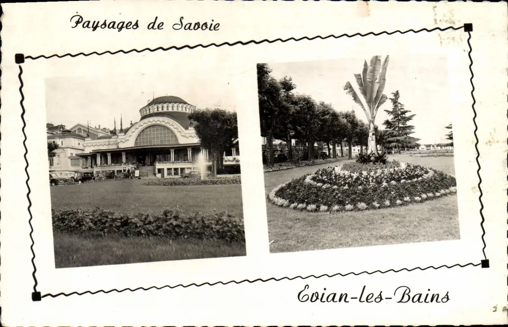 Landschaften der Savoie — Évian-les-Bains — Editions J. GÉNARD - Vorderseite