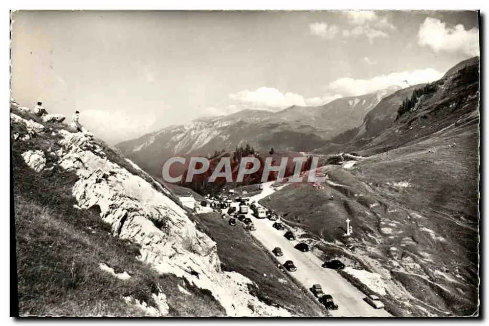 Col da Colombière — Vista geral do col — Chamonix Mont-Blanc - Frente