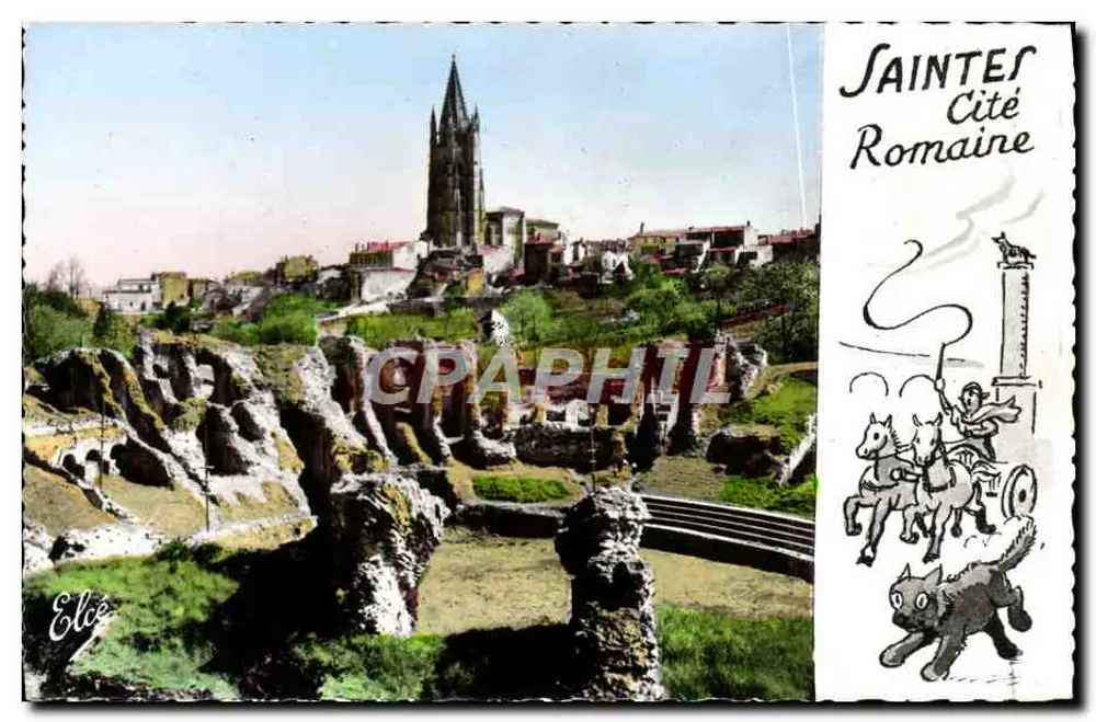 Saintes - Römische Stadt — Verlag L. Chatagneau, n°2 - Vorderseite