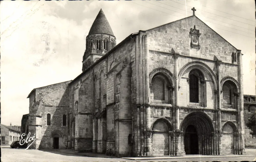 Igreja Santa Maria das Damas — Saintes — Editor Elcé - Frente