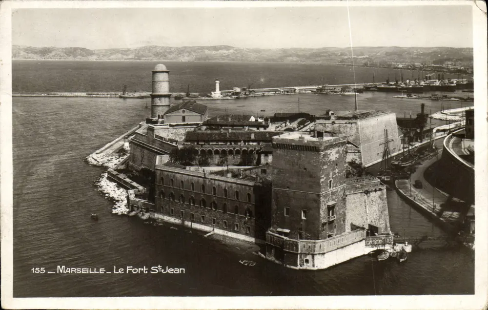 Marseille — Forte Saint-Jean — Edição « La Cigogne » - Frente