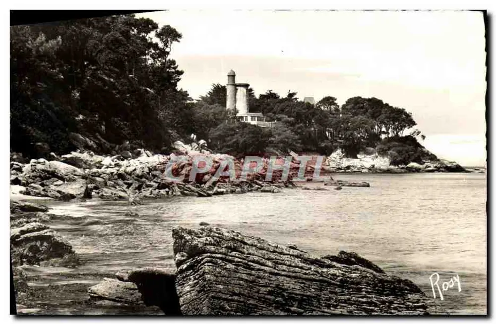 Noirmoutier — Felsen der Küste — in Richtung Tour Plantier — Verlag Chapeau, Nantes - Vorderseite