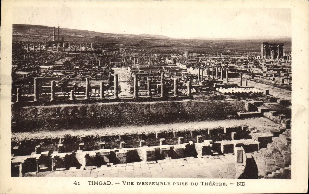 Timimad — Allgemeiner Blick vom Theater aus — ND - Vorderseite