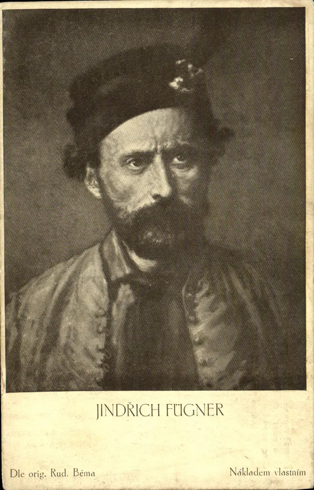 Jindřich Fügner — retrato — Rud. Béma, Nákladem vlastním - Frente