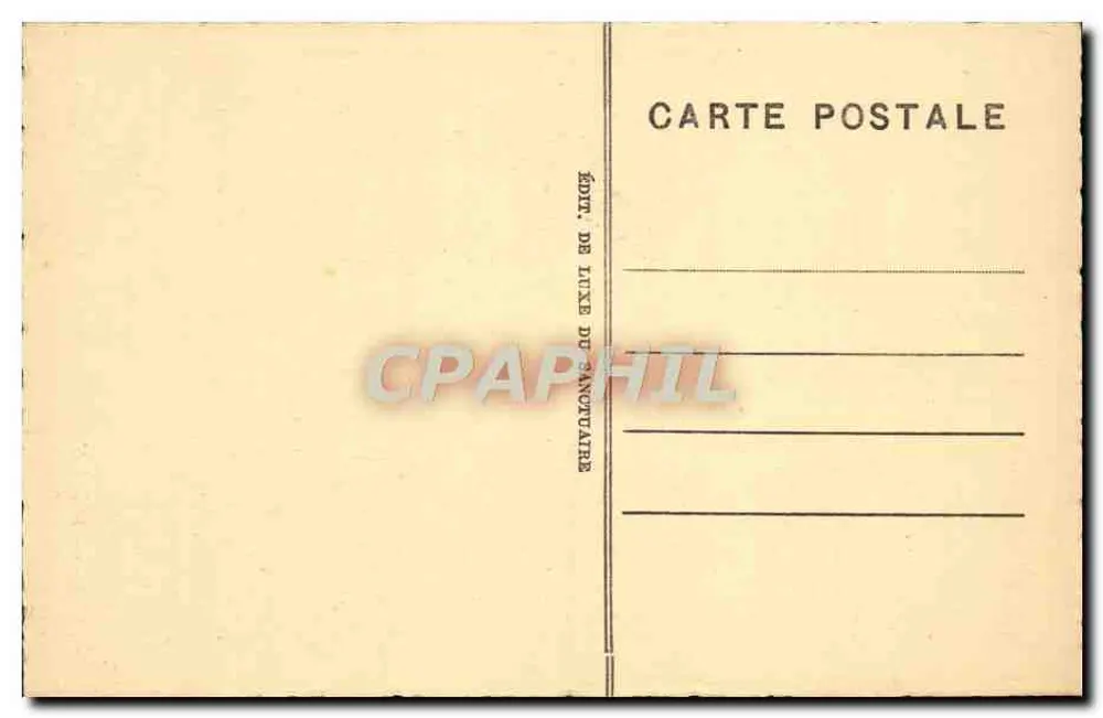 Gorges de Carença — La Cerdagne — editor: Édit. de luxe du Sanovaira, n° 362 - Verso