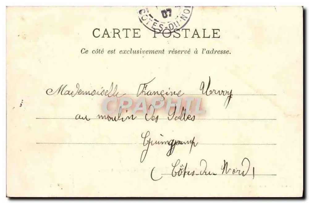 Saint-Malo — Terre-Neuvières en partance — Sammlung Duchesse Anne - Rückseite
