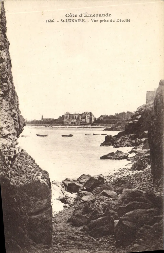 Küste von Émeraude - Aussicht vom Décollé - St-Lunaire - Vorderseite