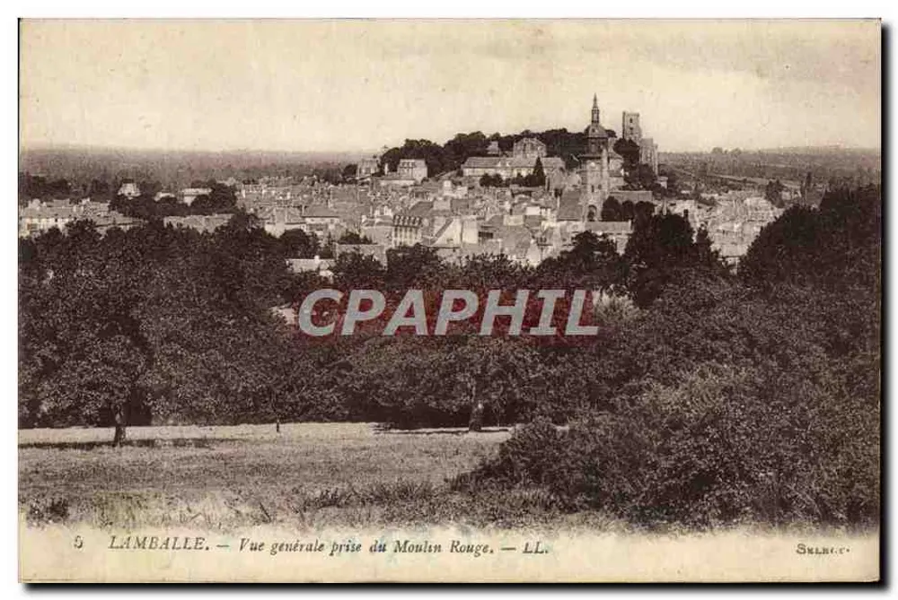 LAMBALLE — Allgemeine Ansicht vom Moulin Rouge — LL - Vorderseite