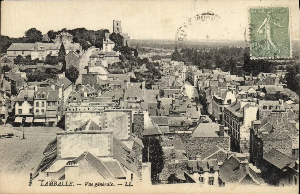Lamballe — Vista geral — LL. - Frente