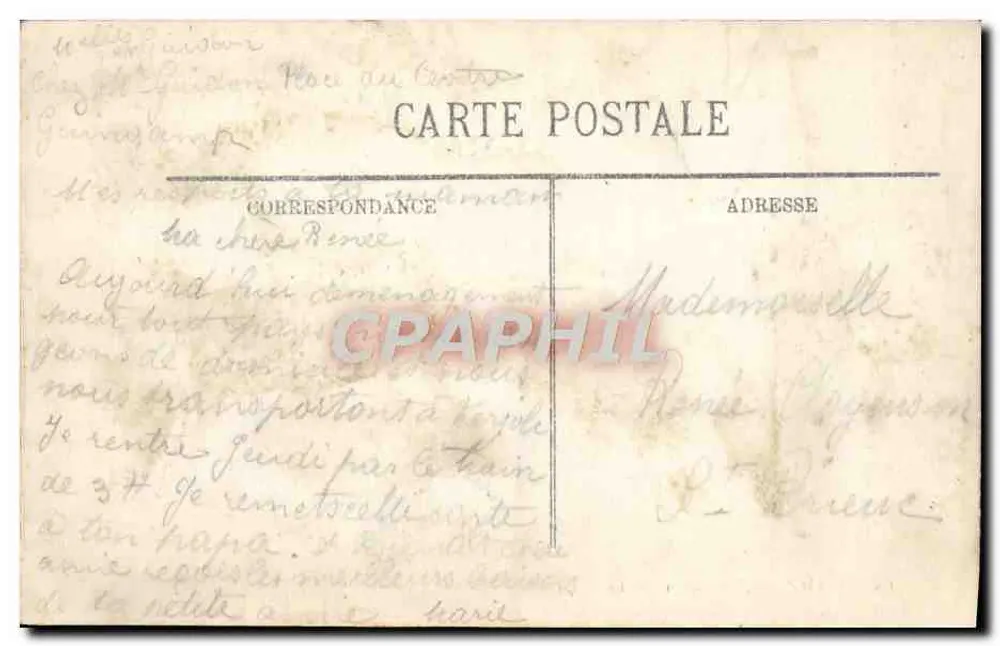 Guingamp — O Castelo — LL. — n°28 - Verso