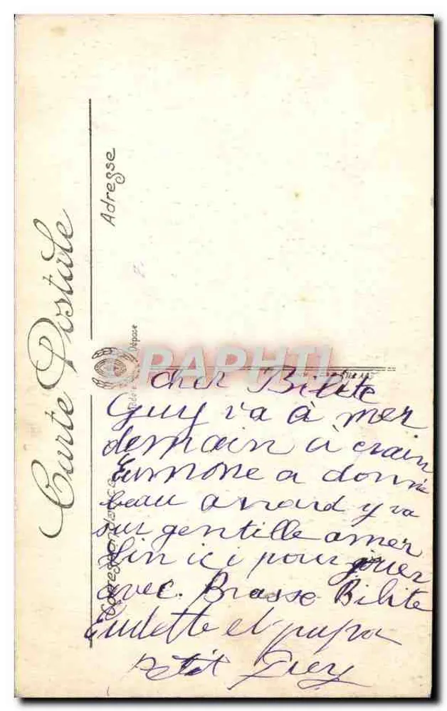 Saint-Brieuc — A Igreja de São Pedro (N.-D.-d'Espérance) — A. G. - Verso