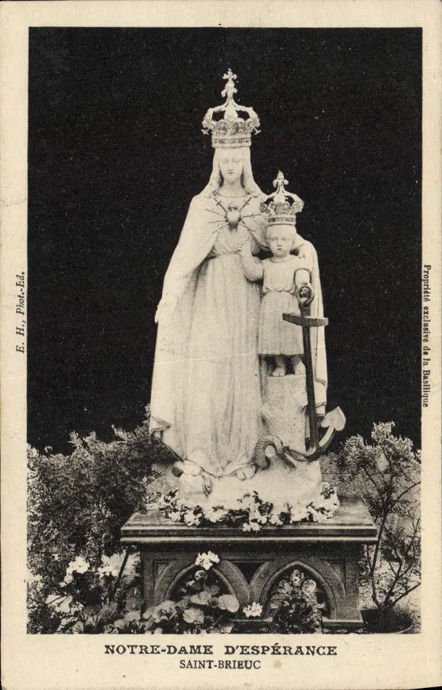 Nossa Senhora da Esperança — Saint-Brieuc — E.H. Fotografia-Editora - Frente