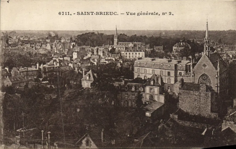 Saint-Brieuc — Vista geral, n° 2 — Coleção R. Jampang - Frente