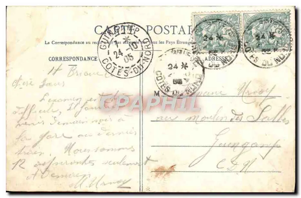 Le Légué-St-Brieuc — O Farol — 504 - Verso