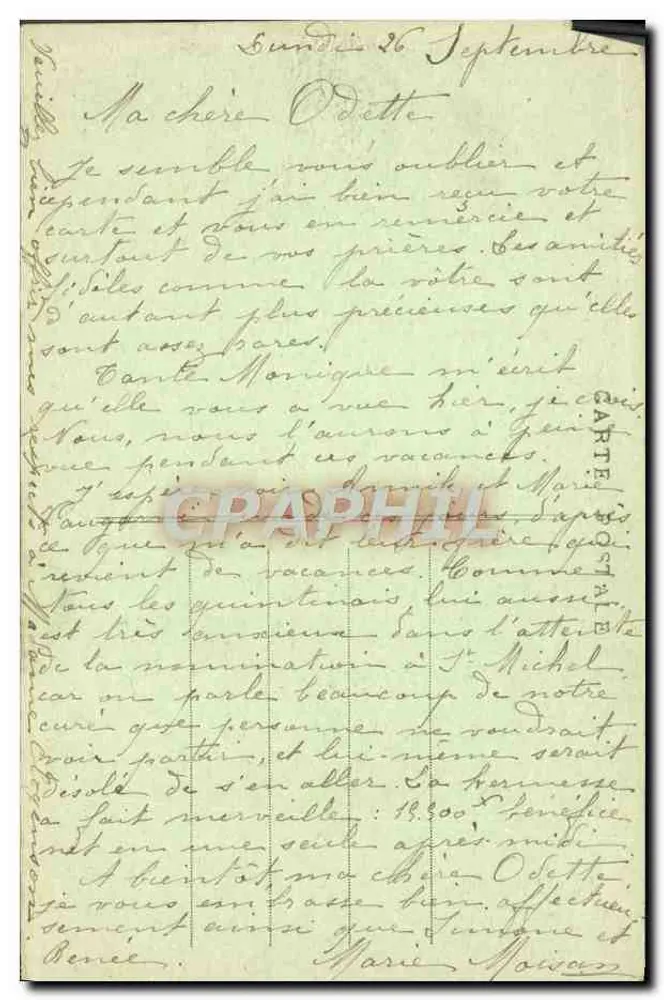 Quintin — Eine der Türme der Porte-Neuve — E. Hamonic, St-B. - Rückseite