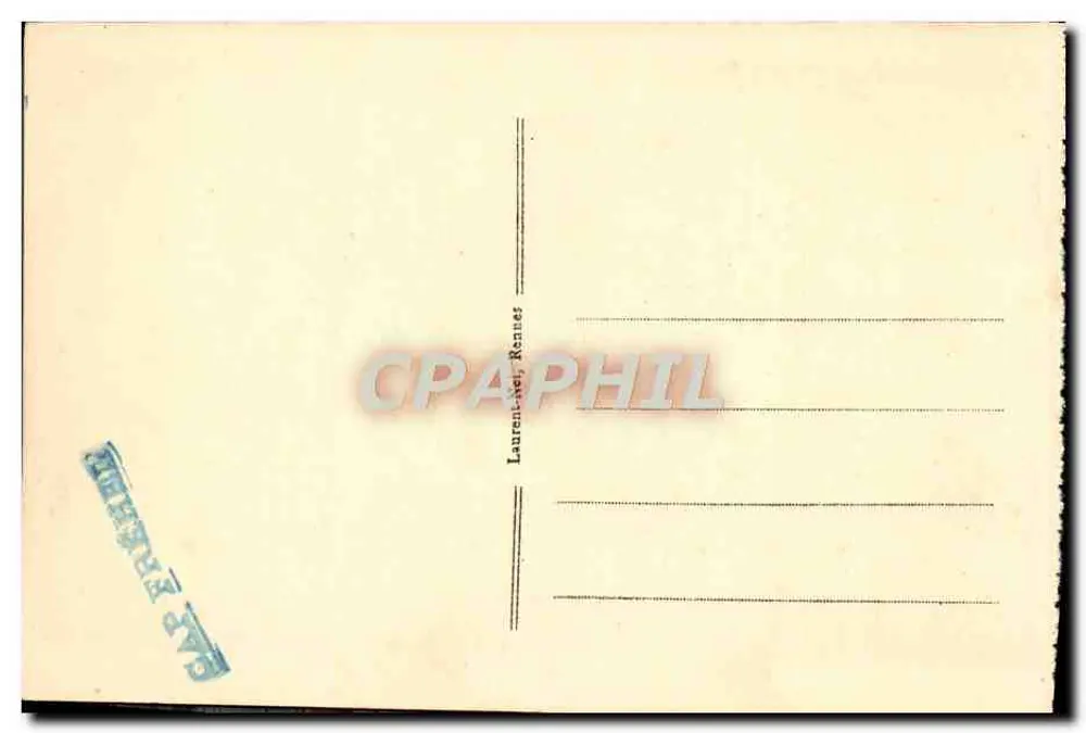 Costa de Emhadde - Cabo Fréhel - Vista geral — 9061 — Laurent-Weil, Rennes - Verso