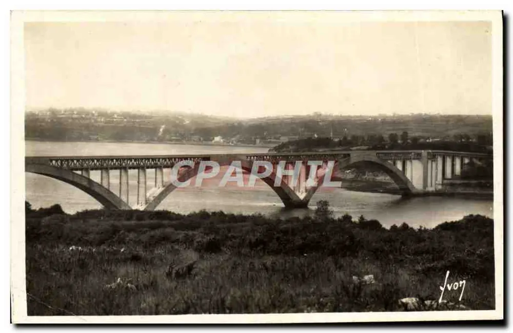 Ponte Albert-Louppe sobre o Elorn — Plougaestel (Finistère) — Les Éditions d'Art, Paris - Frente