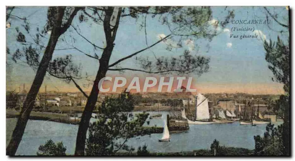 Concarneau (Finistère) — Vista geral — editor não identificado, número de série 115 - Frente