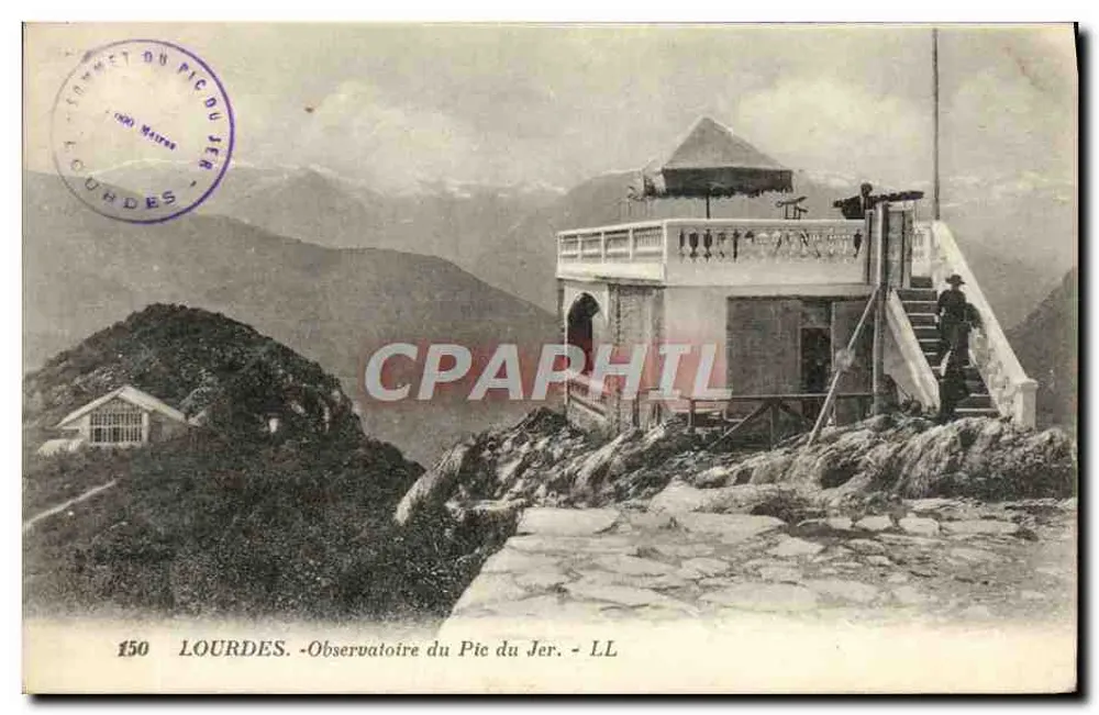 Lourdes - Observatório do Pic du Jer - LL - Frente