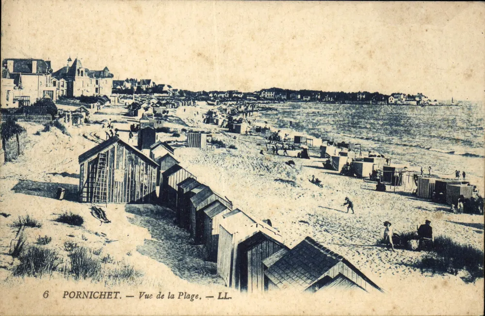 Pornichet — Vista da Praia — LL. - Frente