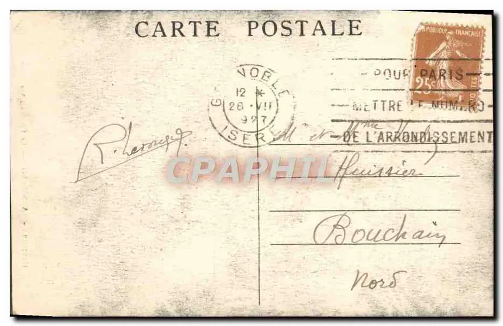 Dauphiné - Sassenage - O Castelo das Cotes - Verso