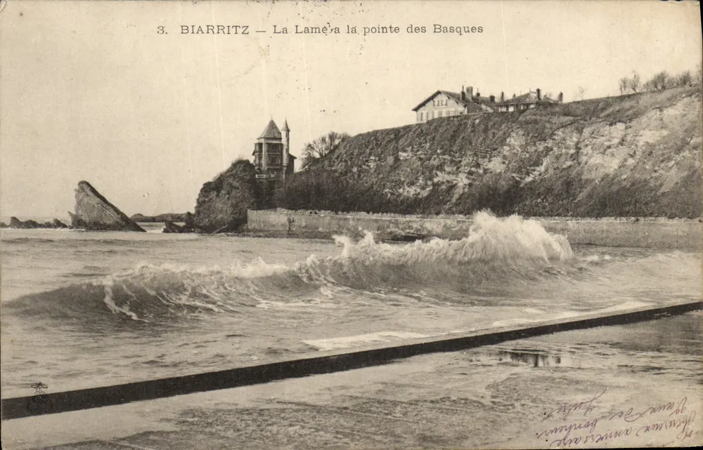 Biarritz — A Ponta dos Bascos — Editor anônimo, n°3 - Frente