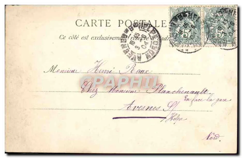 Biarritz — A Ponta dos Bascos — Editor anônimo, n°3 - Verso