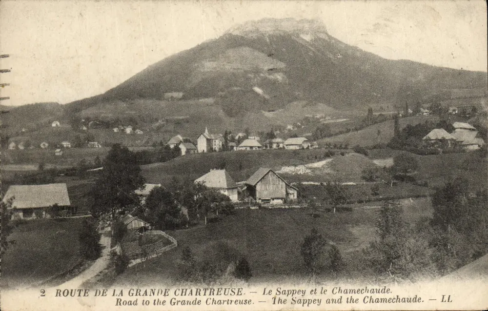 Route de la Grande Chartreuse — Le Sappey und Le Chamechaude — LL - Vorderseite