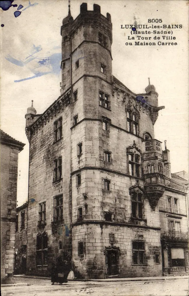 Luxeuil-les-Bains (Haute-Saône) — Die Stadttürme oder Quadratische Haus — Editions C. L. B. français - Vorderseite