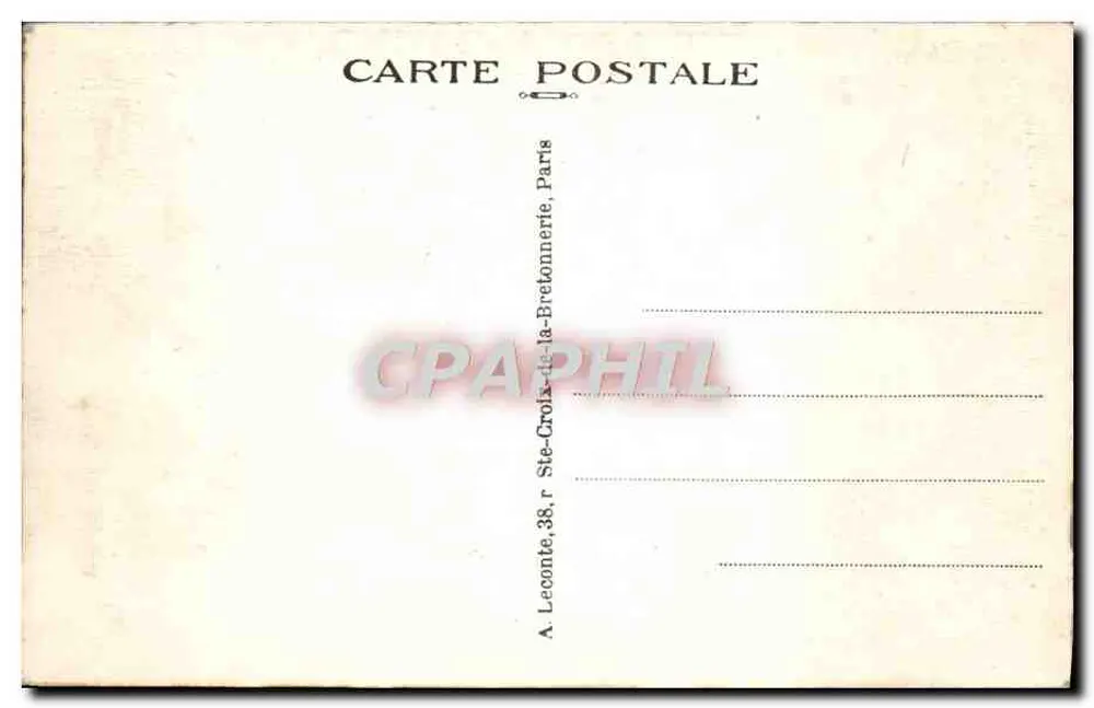 Versailles — Die Großen Wasserwerke — Der Bassin des Neptun — A.L. - Rückseite