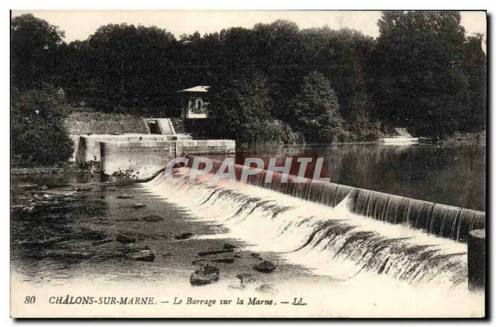 Châlons-sur-Marne — O Barragem na Marne — L.L. - Frente
