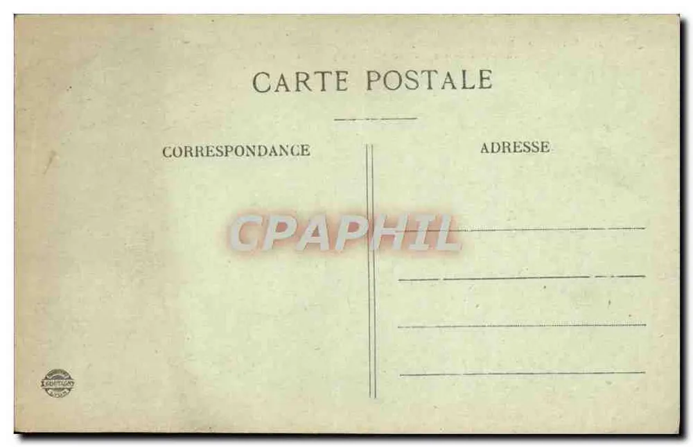 Ruinen des Schlosses Bayard in Pontcharra — Umgebung von Allevard-les-Bains (Isère) — Édition L. NITRAUD - Rückseite