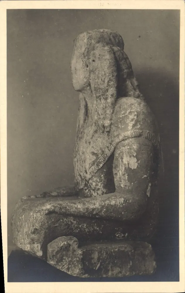 Estátua de Arodie — Museu Nacional de Atenas — Edição da Sociedade Arqueológica - Frente
