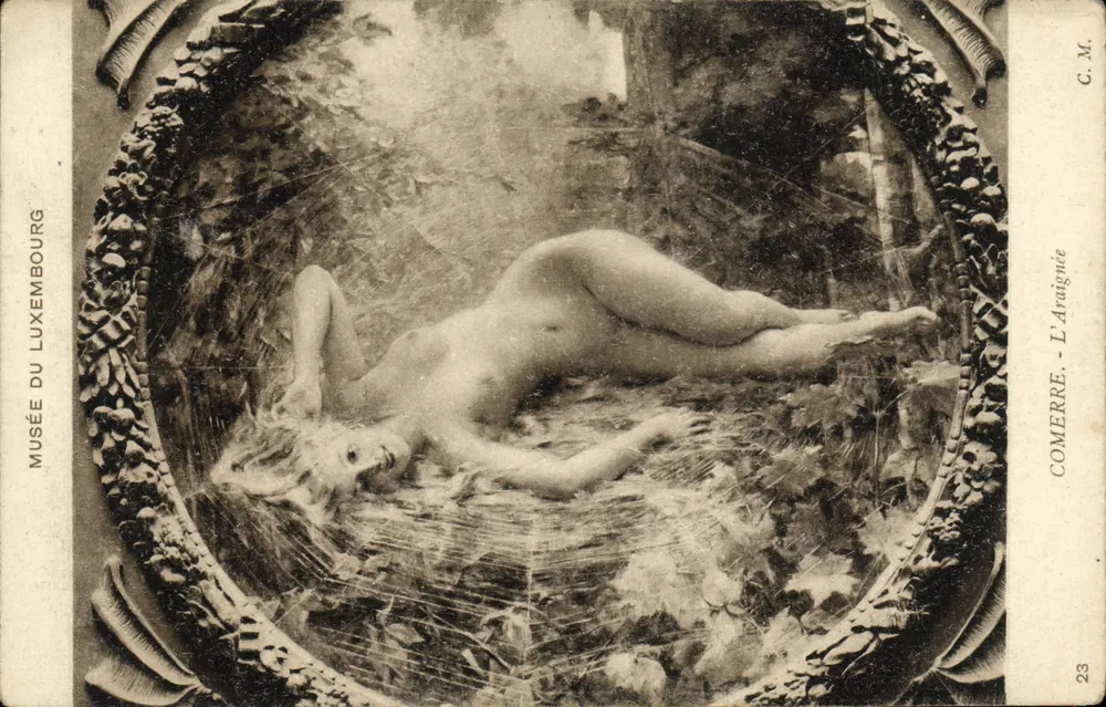 Nudez feminina — obra de Comerre — Museu do Luxemburgo - Frente