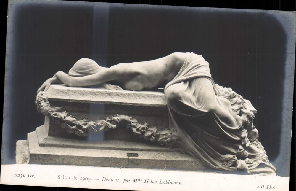 Douceur — Salão de 1907 — por Mlle Helen Doblmann — ND Phot - Frente