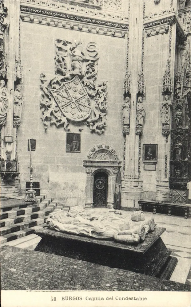 Burgos: Capilla del Condestable — n° 58 - Frente