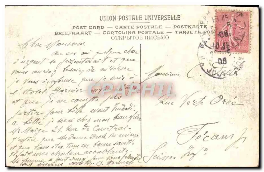 Triunfo de um Condottiere — Salão 1906 — Hauffbauer (Charles) — LL. - Verso