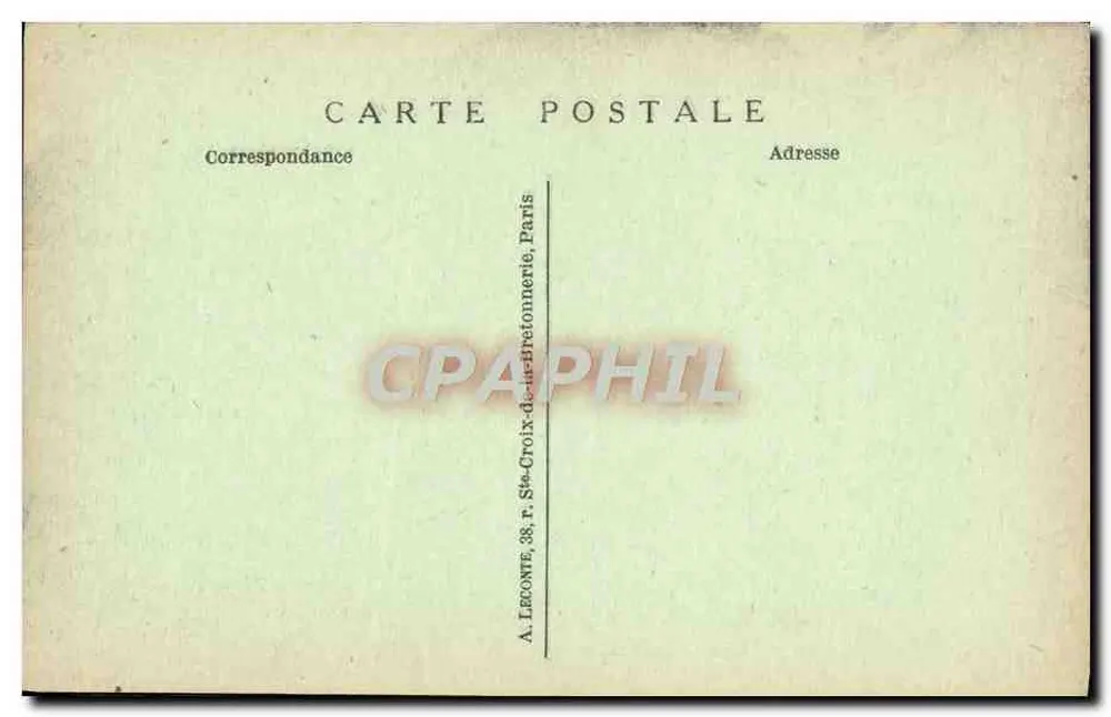 Versailles — A flotilha do Canal — A. L. - Verso