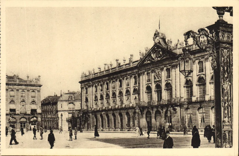 Nancy — Place Stanislas — Rathaus und Präfektur — Humblot et Cie, Verleger Nancy - Vorderseite