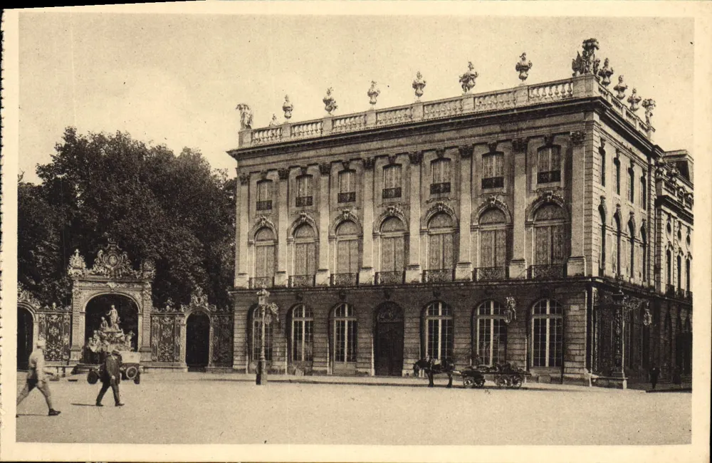 Nancy — Place Stanislas — Het Theater — A. Humblot en Cie, Nancy - Voorkant