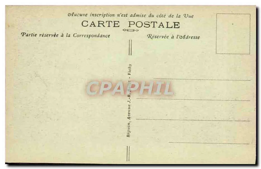 Die Kurven der Straße von Beaux in der Ramel-Tal — Yssingeaux — Verlag Ideal, Nr. 8488 - Rückseite