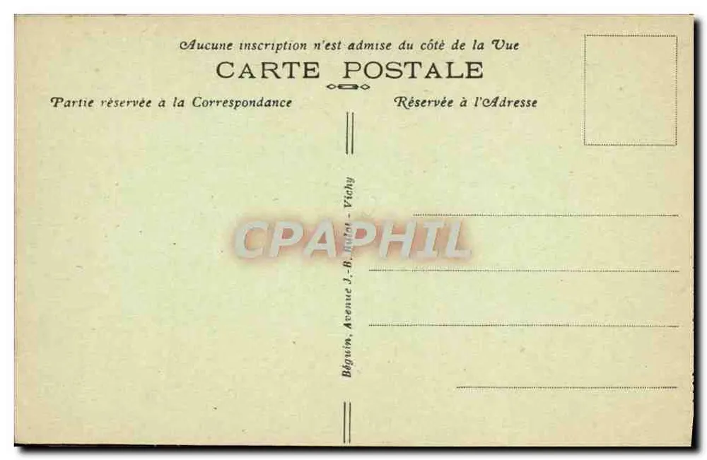Yssingeaux — Gorges du Ramel — Saut du Chien — Le Gouffre — Verlag Ideal, Nr. 8495 - Rückseite