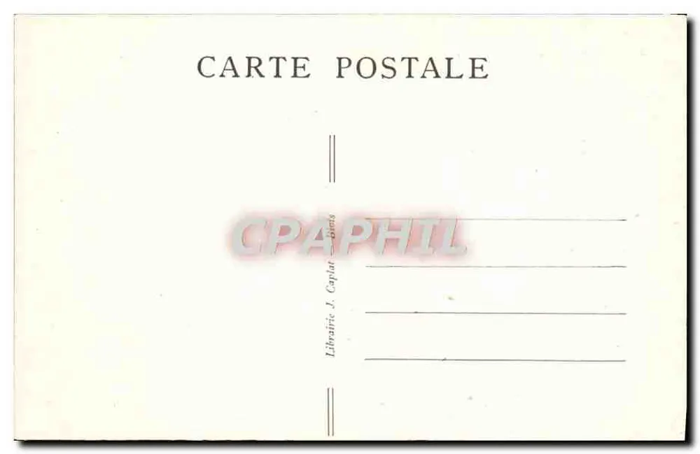 Blois — Kirche Saint-Nicolas, Ansicht vom Schloss — Librairie J. Caplat, Blois - Rückseite
