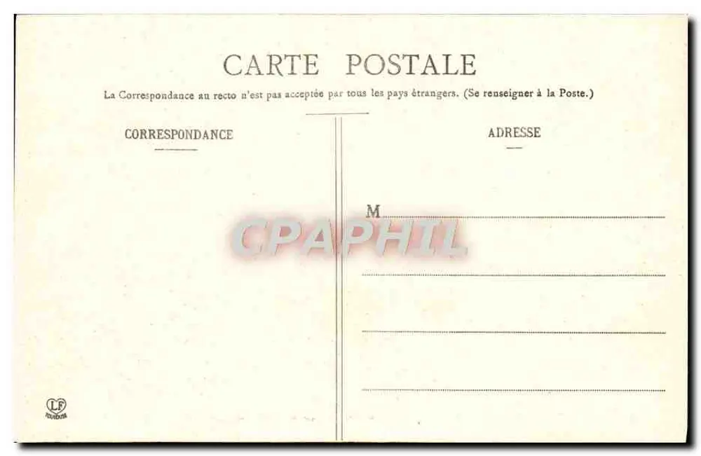 Luchon - Die Tal- und Lys-Bäche — Die Pyrenäen — Phototype Labouche Frères, Toulouse, n°79 - Rückseite