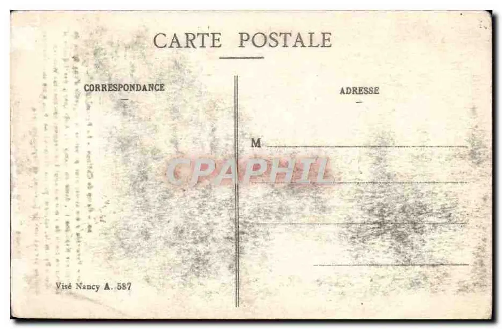 Camp de Châlons — La Pyramide (Obélisque) — Éditeur : Imprimerie Militaire Guérin, Mourmelon - Rückseite