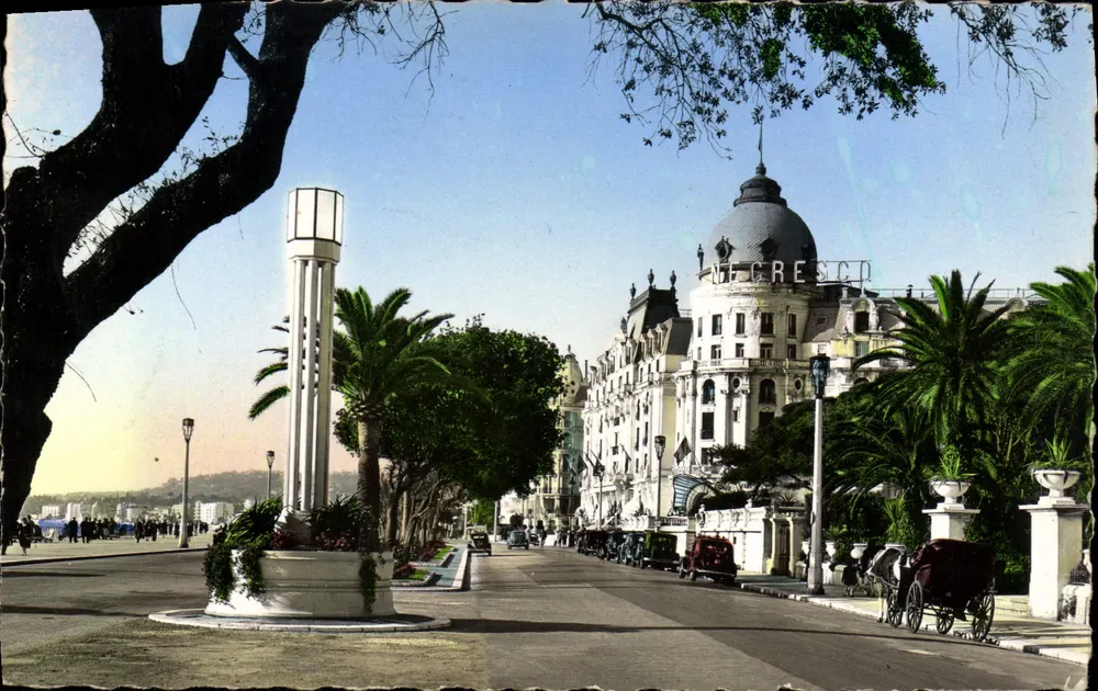 Nice - Die Promenade des Anglais und das Hotel Negresco — Éditions S.E.P.T. - französische Herstellung - Vorderseite