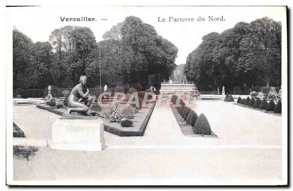 Versalhes. — O Parterre do Norte. — Mme Moreau, editora, Versalhes - Frente