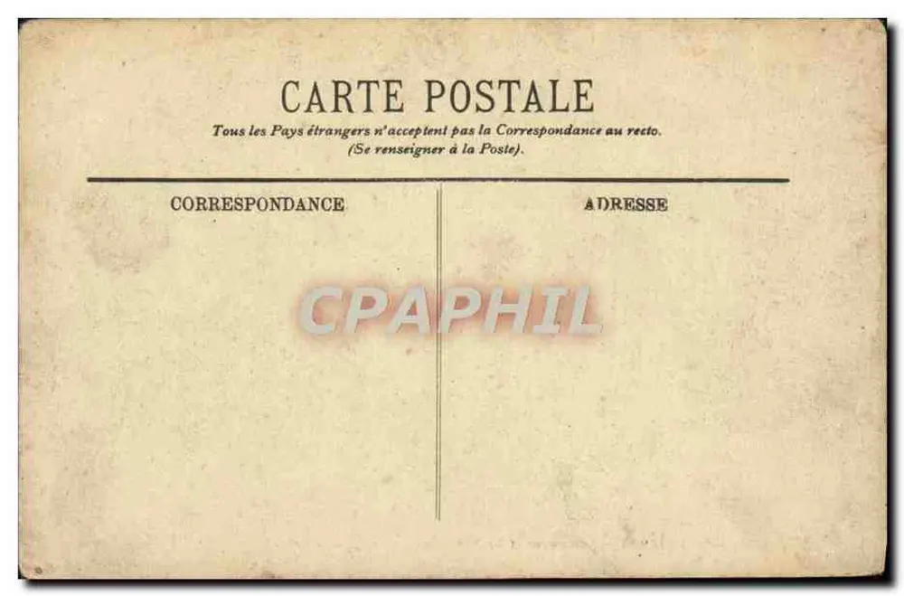 VITTEL — Das Hotel des Établissements und die neuen Gärten — LI. - Rückseite