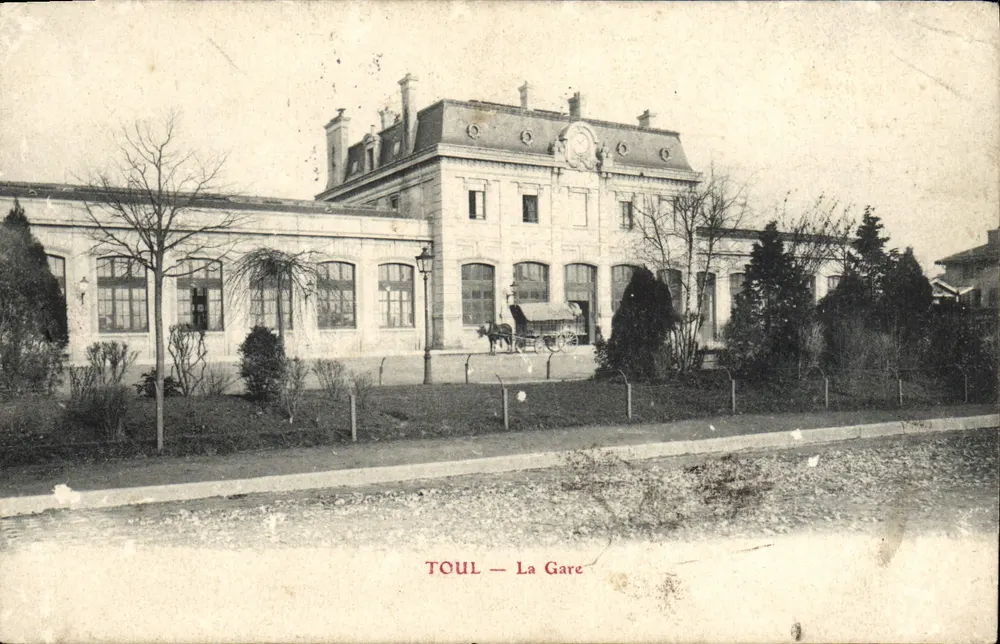Toul — La Gare — Éditeur : Toul — La Gare, n° de série 153 - Frente