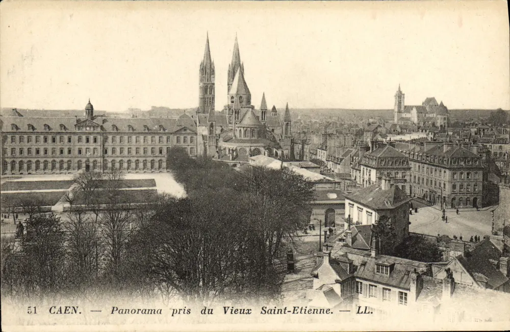 Caen — Panorama vom Alten Saint-Etienne — LL. — n°51 - Vorderseite